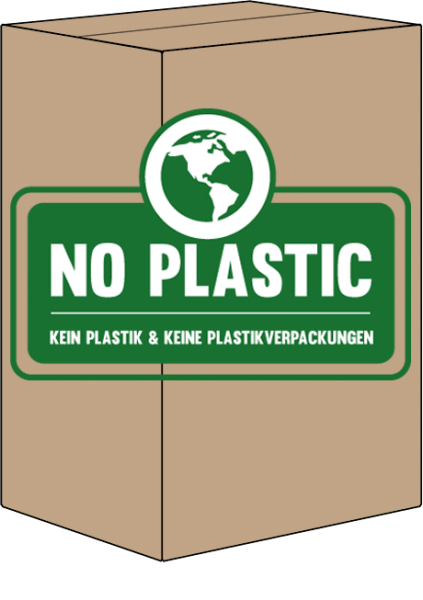 Toilettenpapier 2 lagig recycling ohne Plastik Verpackung 620 Blatt - MUSTER